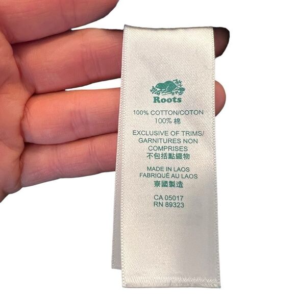 Roots navy corduroy long sleeve dress. Size xs - Picture 5 of 11